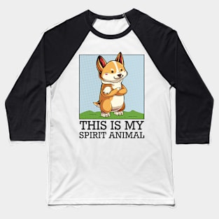 Corgi Baseball T-Shirt